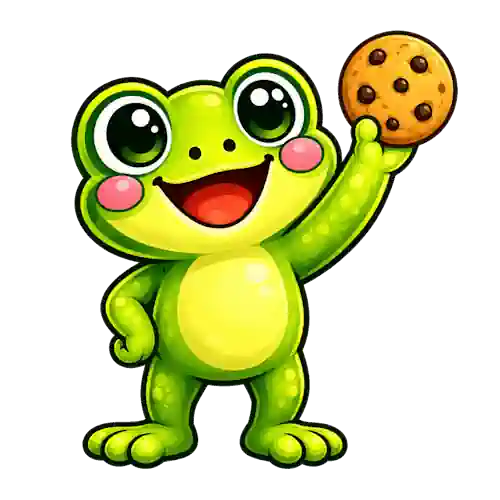 Žabák s cookies